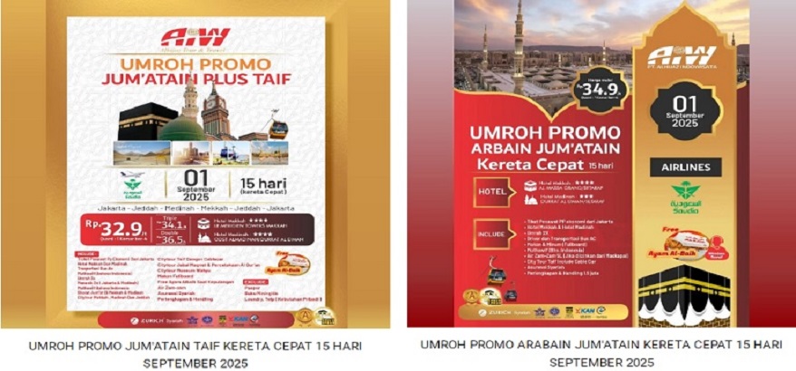 Umroh Semptember Bersama Alhijaz Indowisata Fasilitas Lengkap dan Harga Terjangkau